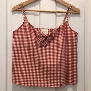 Sézane Suzie Gingham Top
